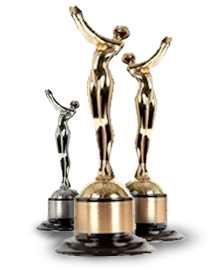 World PromaxBDA Award Trophies
